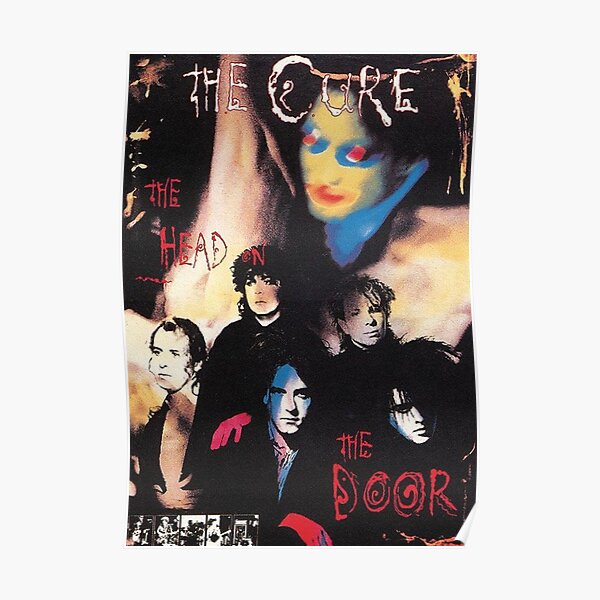Robert Smith1980's Rock and Roll Personality Poster The Cure