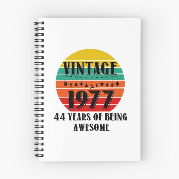 Item preview, Vintage 1977 - 44th Birthday designed and sold by Rami Khalifah.