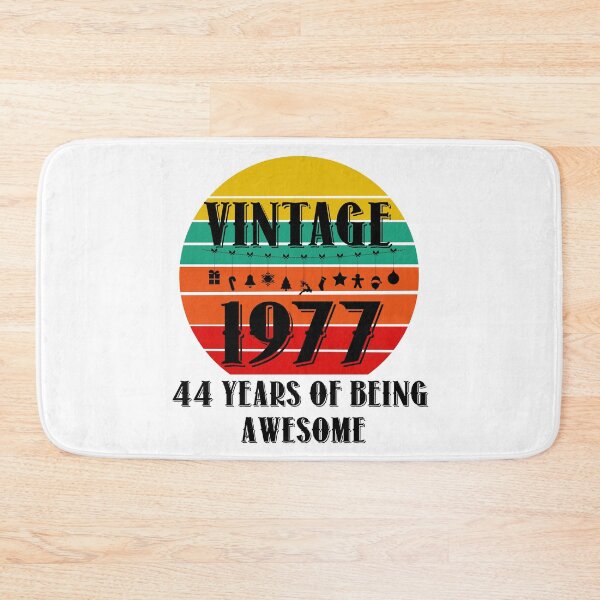 Item preview, Vintage 1977 - 44th Birthday designed and sold by Rami Khalifah.