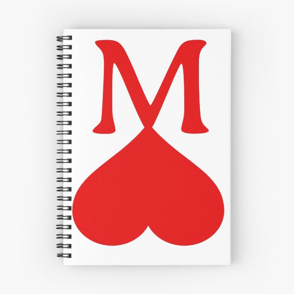 Item preview, Heart with letter initial M designed and sold by ronaldsonou.