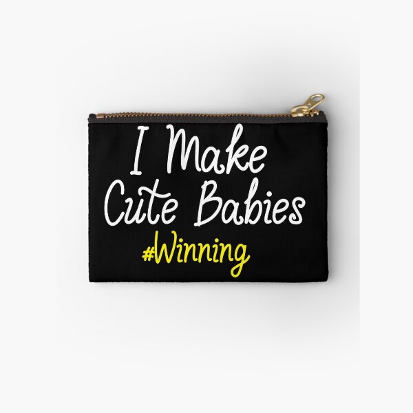 Item preview, I MAKE CUTE BABIES WINNING, Fathers Day Gift, Graphic Creative Tee, Baby Daddy designed and sold by adjamine.