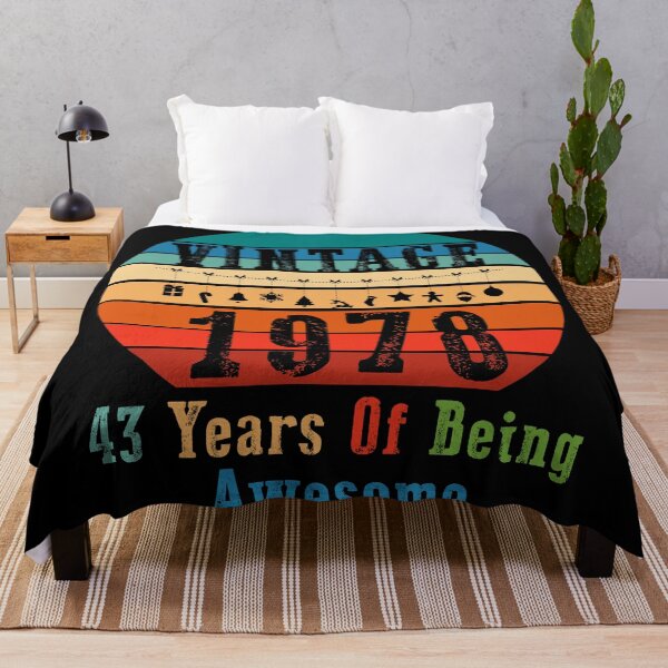 Item preview, Vintage 1978 - 43th Birthday designed and sold by Rami Khalifah.