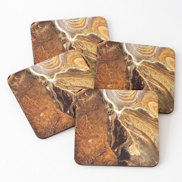 Item preview, Yellow copper and gold marble print designed and sold by HadeeeeL.
