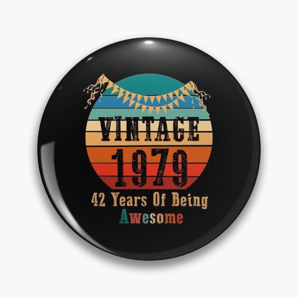 Item preview, Vintage 1979 - 42th Birthday designed and sold by Rami Khalifah.