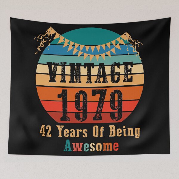 Item preview, Vintage 1979 - 42th Birthday designed and sold by Rami Khalifah.