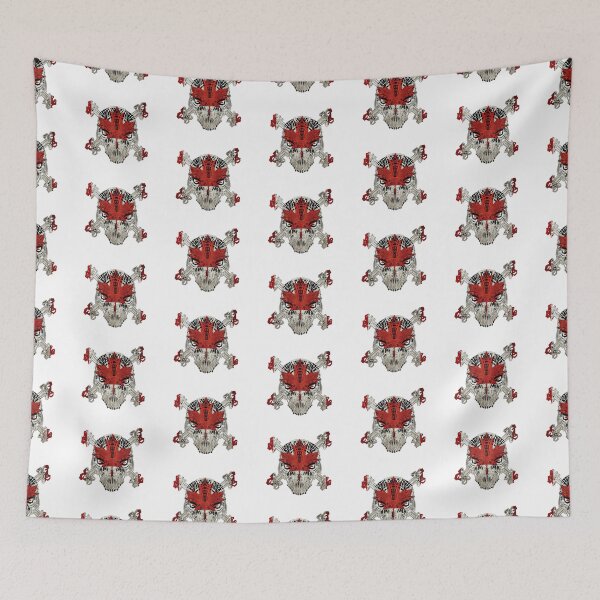Item preview, Canada Flag Skull Mandala II designed and sold by A-Dube-Thought.
