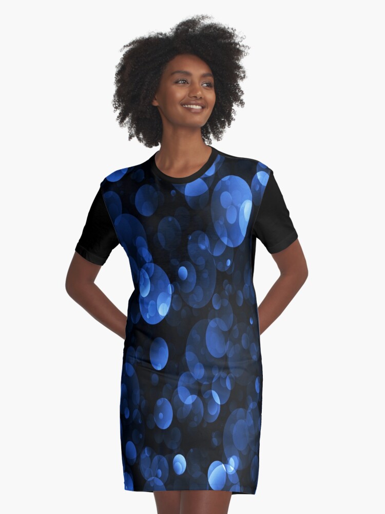 70s Disco Inspired | Abstract Blue Sequin PRINT Texture\