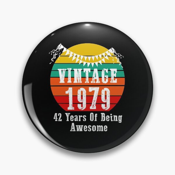 Item preview, Vintage 1979 - 42th Birthday designed and sold by Rami Khalifah.