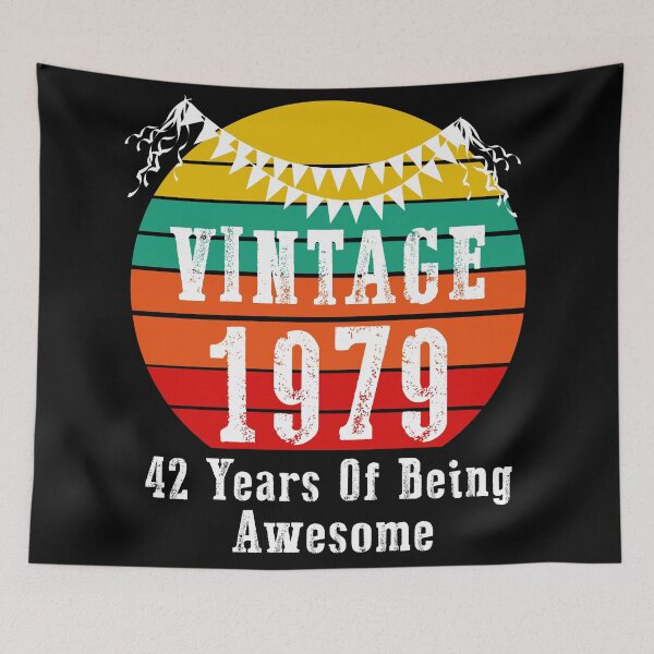 Item preview, Vintage 1979 - 42th Birthday designed and sold by Rami Khalifah.