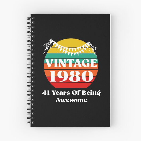 Item preview, Vintage 1980 - 41th Birthday designed and sold by Rami Khalifah.