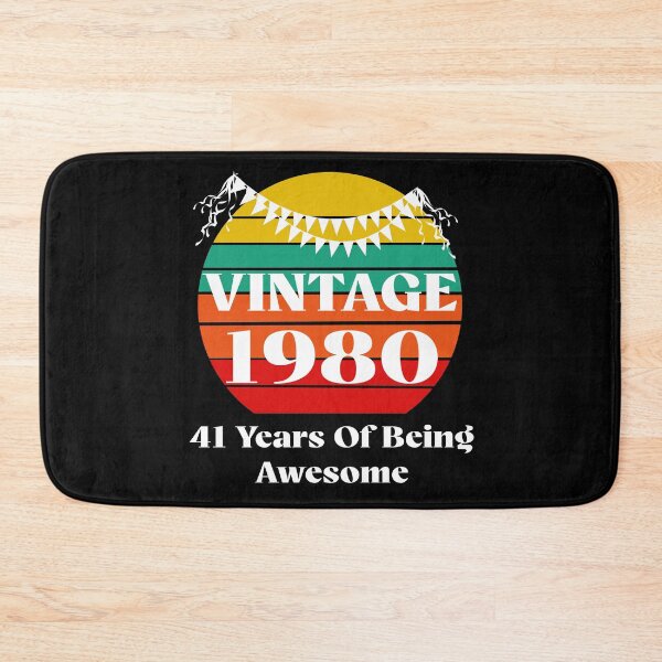 Item preview, Vintage 1980 - 41th Birthday designed and sold by Rami Khalifah.