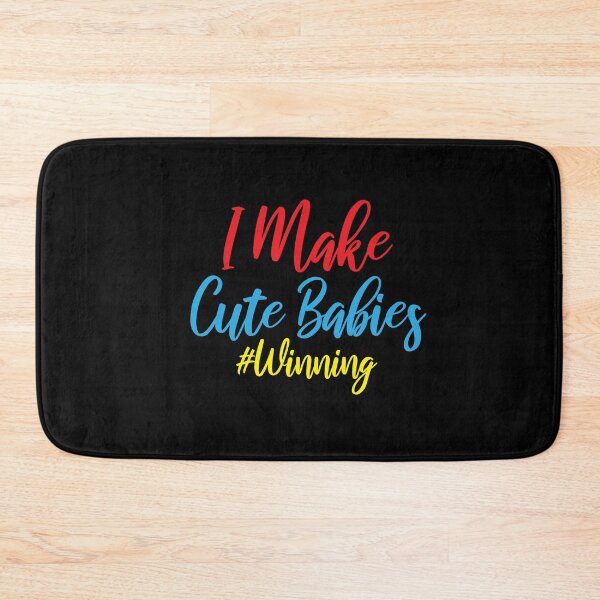 Item preview, I MAKE CUTE BABIES WINNING, Fathers Day Gift, Graphic Creative Tee, Baby Daddy designed and sold by adjamine.