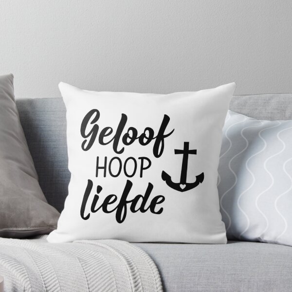 Item preview, Geloof hoop liefde. Faith Hope Love - Afrikaans text. lettering. designed and sold by pidzam4e.