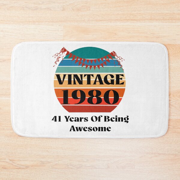 Item preview, Vintage 1980 - 41th Birthday designed and sold by Rami Khalifah.