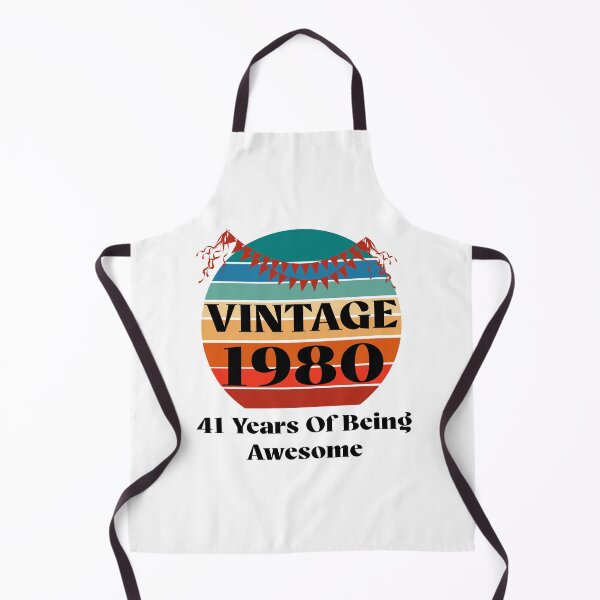 Item preview, Vintage 1980 - 41th Birthday designed and sold by Rami Khalifah.