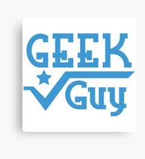 Geek Guy Canvas Print