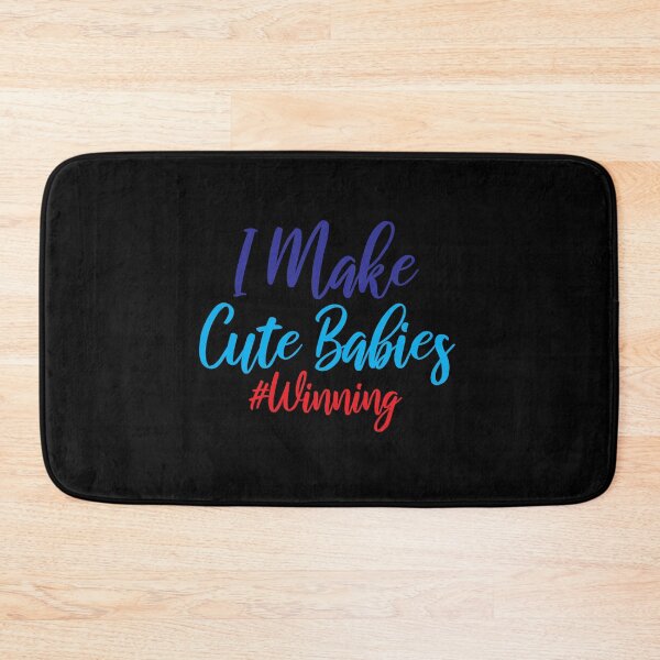 Item preview, I MAKE CUTE BABIES WINNING, Fathers Day Gift, Graphic Creative Tee, Baby Daddy designed and sold by adjamine.