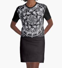 Mandala 004 Graphic T-Shirt Dress