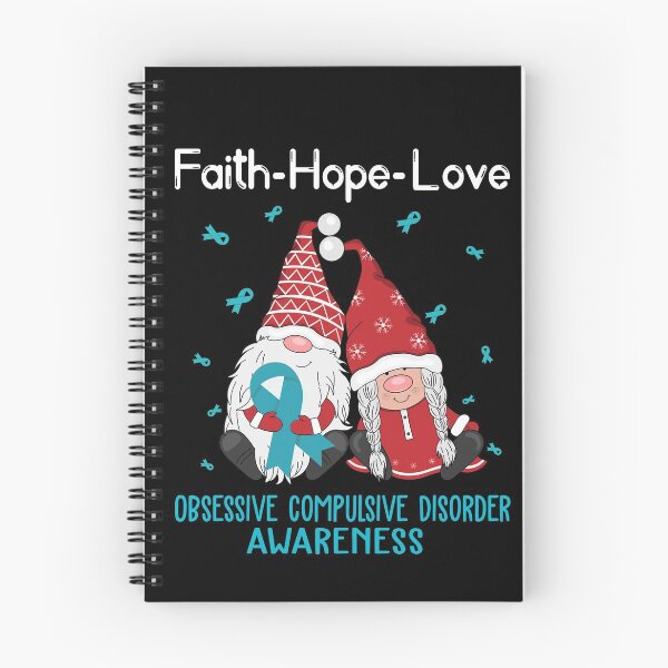 Item preview, Faith Hope Love Obsessive Compulsive Disorder Awareness designed and sold by Sabfit.