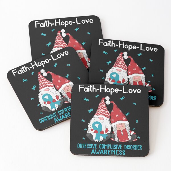 Item preview, Faith Hope Love Obsessive Compulsive Disorder Awareness designed and sold by Sabfit.