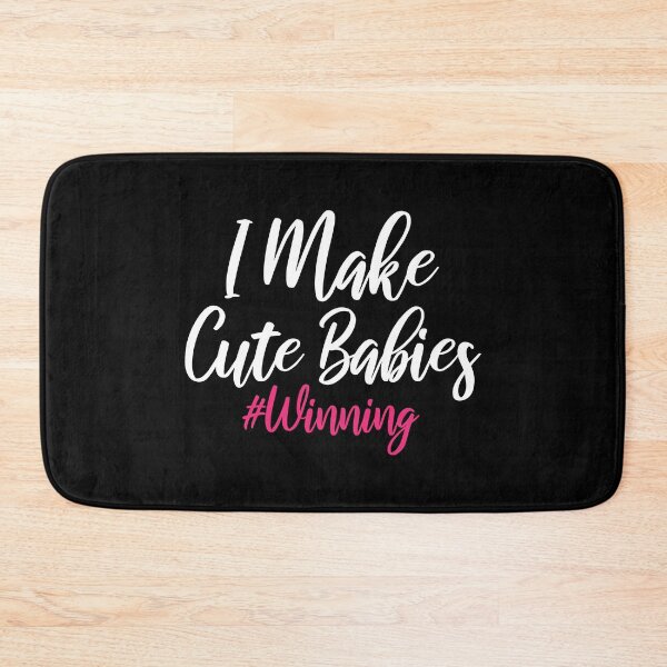 Item preview, I MAKE CUTE BABIES WINNING, Fathers Day Gift, Graphic Creative Tee, Baby Daddy designed and sold by adjamine.