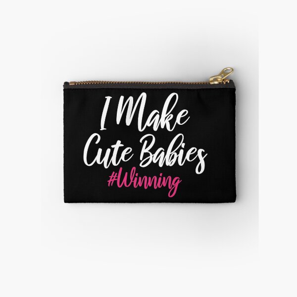 Item preview, I MAKE CUTE BABIES WINNING, Fathers Day Gift, Graphic Creative Tee, Baby Daddy designed and sold by adjamine.