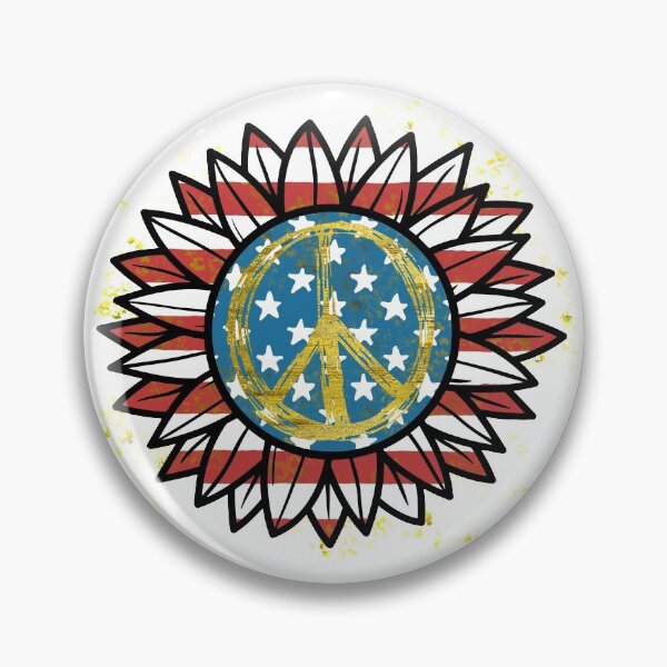 Item preview, Peace Amercia Sunflower designed and sold by Lori P.