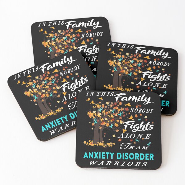 Item preview, In This Family No One Fight Alone Anxiety Disorder Awareness designed and sold by radianen.