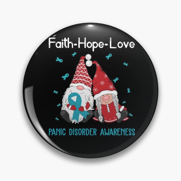 Item preview, Faith Hope Love Panic Disorder Awareness designed and sold by Sabfit.
