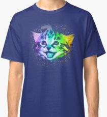 Deep Galaxy Space Kitty Classic T-Shirt