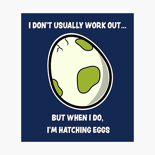 Item preview, Egg workout designed and sold by dudey300.
