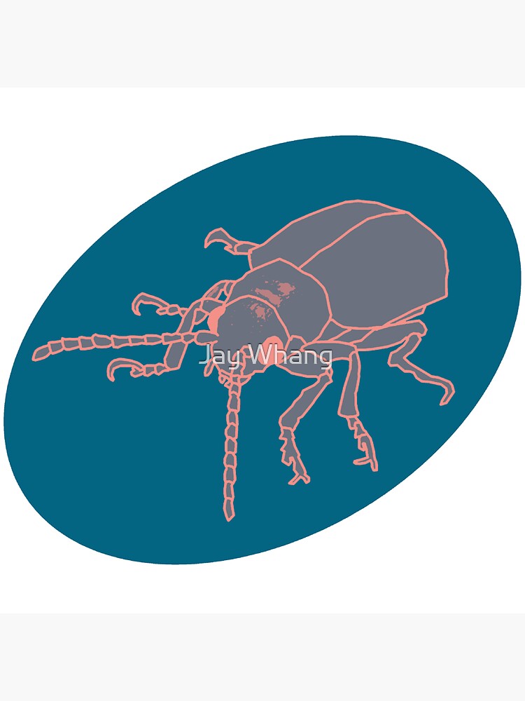 Dessert Insect with Shadow (Pastel 1) by Jay-Whang-Arts