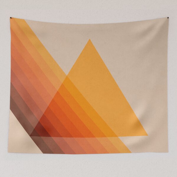 Item preview, 70s Minimalist Abstract Geometric designed and sold by ind3finite.