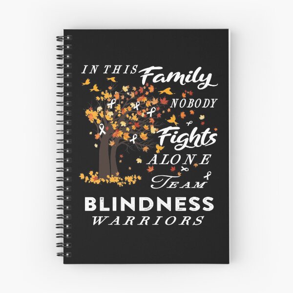 Item preview, In This Family No One Fight Alone Blindness Awareness designed and sold by radianen.