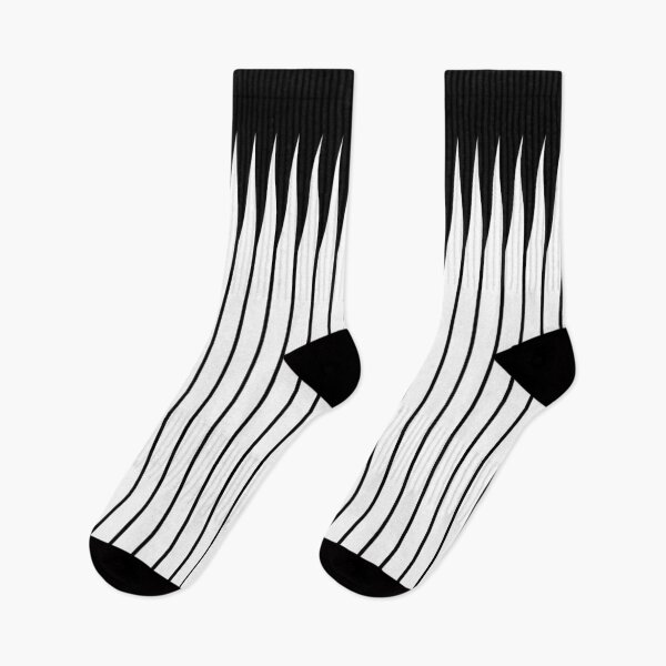 Aperçu de l'œuvre Style rayures noir blanc créée et vendue par ladypatterns.