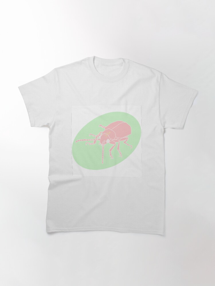 Alternate view of Dessert Insect with Shadow (Pastel 2) Classic T-Shirt