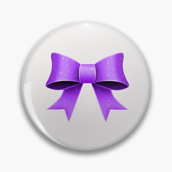 Item preview, Purple Bow designed and sold by HelloLoriDesign.