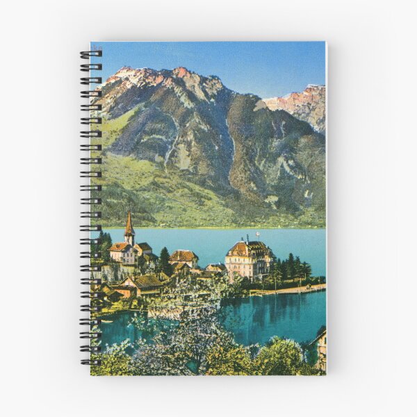 Item preview, 1900s Switzerland Swiss Alps Spiez mit Ralligstoecke designed and sold by aapshop.
