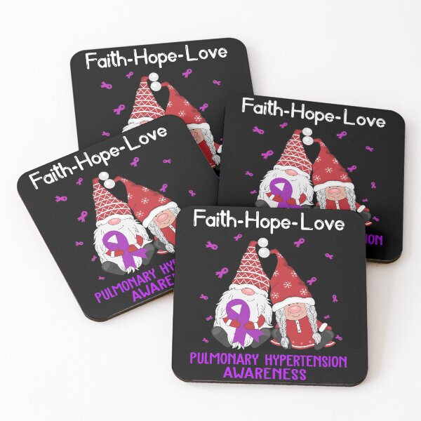 Item preview, Faith Hope Love Pulmonary Hypertension Awareness designed and sold by Sabfit.