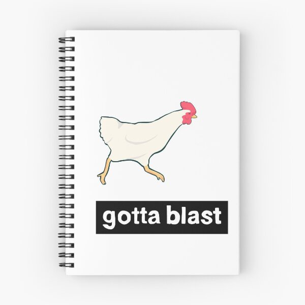 Item preview, Gotta Blast Rooster with white letters designed and sold by lovethehomies.