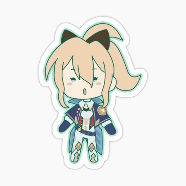 "Jean Genshin Impact Sticker" Sticker for Sale by shikkeroni Redbubble