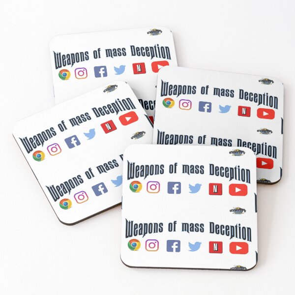 Item preview, Weapons of mass deception designed and sold by Elliot Klugh.