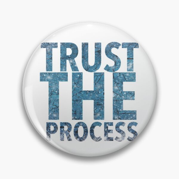 Item preview, Trust the Process designed and sold by Englishmistress.