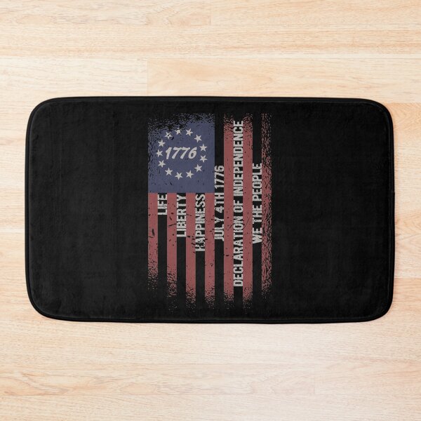 Item preview, We The People 1776 Independence USA Patriotism Betsy Ross 13 star Vintage American Flag, Fourth of July, July 4th 1776 designed and sold by Ransyn Art.