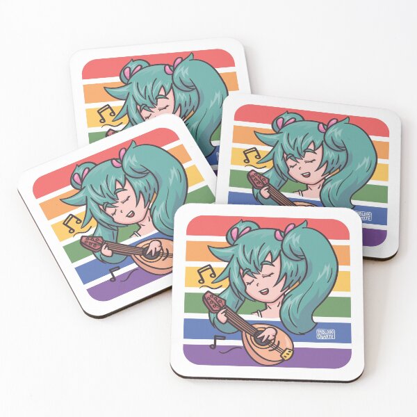 Item preview, Pride Hatsune Miku Bandolin - Summer Gaming designed and sold by PabloooDuarte.