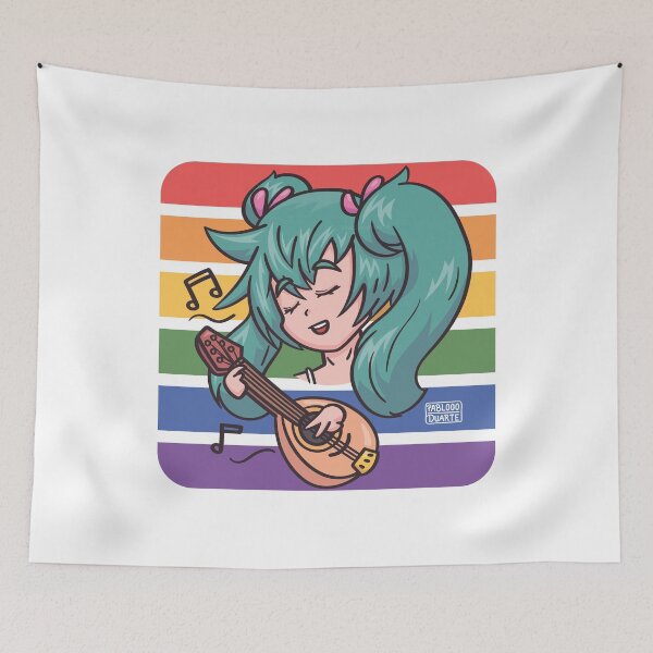 Item preview, Pride Hatsune Miku Bandolin - Summer Gaming designed and sold by PabloooDuarte.
