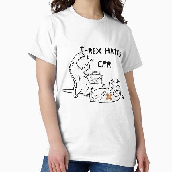 Item preview, T Rex Funny CPR designed and sold by Art-by-Matei.