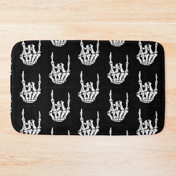 Item preview, Rock On Skull Hand designed and sold by btkrealm.