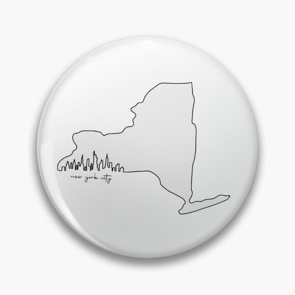 Item preview, New York Outline designed and sold by dati2328.
