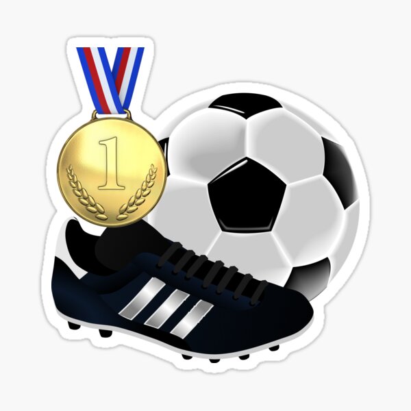  SOCCER  (GOLD MEDAL) Sticker